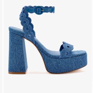 Larroude Dolly Platform Sandals